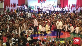 Orasi di Palembang, Jokowi Sindir Pihak yang Remehkan TNI