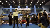 FOTO: Ibu Satu Anak Ratu Tinju Asia dari China Huang Wensi, ibu satu anak dinobatkan sebagai ratu tinju Asia usai menyabet sabuk juara kelas Terbang Super Asia dengan mengalahkan petinju Thailand.