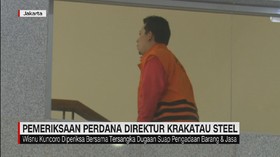 VIDEO: KPK Mulai Periksa Dirut Krakatau Steel