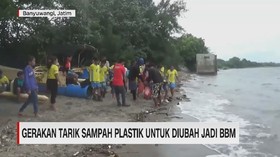 VIDEO: Gerakan Tarik Sampah Plastik untuk Diubah Jadi BBM