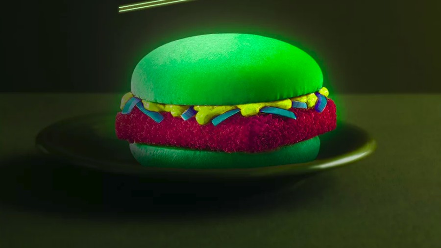 Burger Mcdonald Bercahaya April Fools Day atau yang lebih dikenal dengan April Mop sangat identik dengan aksi lelucon dan membohongi orang-orang.