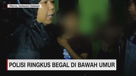 VIDEO: Polisi Ringkus Begal di Bawah Umur