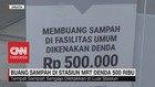 VIDEO: Kini! Buang Sampah di Stasiun MRT Denda Rp.500.000
