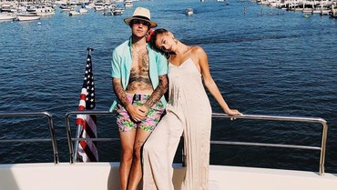 img-title Bikin Lelucon Hailey Baldwin Hamil, Justin Bieber Minta Maaf