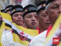 Pangeran Brunei Wafat, Warga Negeri Jiran Berkabung 7 Hari