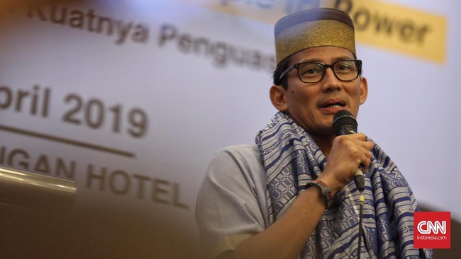 Calon wakil presiden nomor urut 02 Sandiaga Uno mengaku mengalami deja vu saat hari pencoblosan Pilpres 2019 kiat dekat.