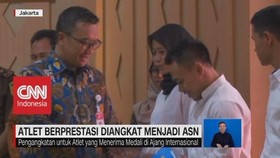 VIDEO: Wah! 286 Atlet Berprestasi Diangkat Menjadi PNS