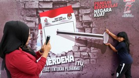 FOTO: Sosialisasi Pemilu, dari Penjara Hingga Tempat Hiburan