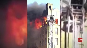 VIDEO: Kebakaran di Apartemen Brooklyn, Belasan Orang Terluka
