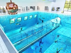 Kolam Renang Terdalam di Dunia, Lebih dari 45 Meter!