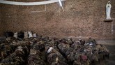 FOTO: Ziarah ke Mereka yang Terbaring di Rwanda Museum Genosida di Kigali, Rwanda menjadi pembaringan bagi sekitar 250 ribu korban meninggal dalam pembantaian tahun 1994.