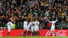 Real Madrid Tertinggal 0-1 dari Valencia di Babak Pertama