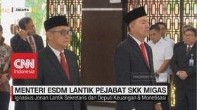 VIDEO: Ignasiun Jonan Lantik Dua Pejabat SKK Migas Baru
