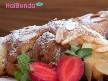 Resep Almond Creme Croissant, Pendamping Lezat Menyeruput Kopi