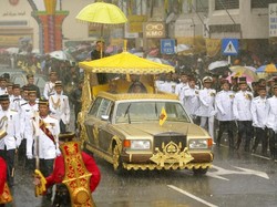 Koleksi Mobil Sultan Brunei Lebih Mahal dari Klub Manchester United