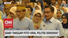 VIDEO: Sandiaga Tanggapi Foto Viral Ferdinand