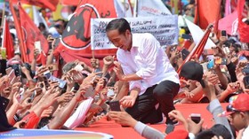 Kampanye di Indramayu, Jokowi Bakal Pamer Capaian Pertanian