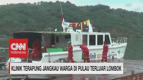 VIDEO: Klinik Terapung Jangkau Warga di Pulau Terluar Lombok