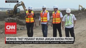 VIDEO | Menhub: Tiket Pesawat Murah Jangan Karena Promo