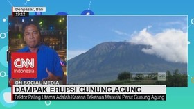 VIDEO: Erupsi Gunung Agung Dipredisksi Masih Terus Terjadi