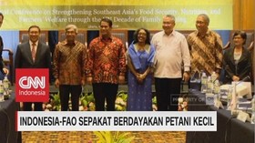 VIDEO: Indonesia-FAO Sepakat Berdayakan Petani Kecil