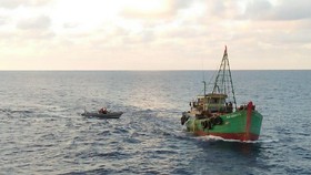 KKP Tangkap Kapal Pencuri Ikan Bendera Vietnam di Natuna
