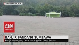 VIDEO: Banjir Bandang Terjang Sumbawa