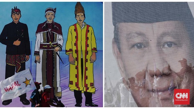 Jokowi hari ini akan kampanye di dua provinsi, NTT dan Kalimantan Tengah. Sementara Prabowo dijadwalkan kampanye di Yogyakarta.