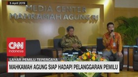 VIDEO: Mahkamah Agung Siap Hadapi Pelanggaran Pemilu