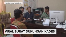 VIDEO: Viral Surat Dukungan Kades