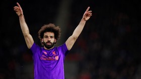 FOTO: Mohamed Salah Antar Liverpool ke Puncak Liga Inggris