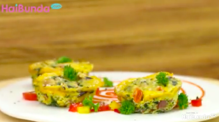 Baked omelette