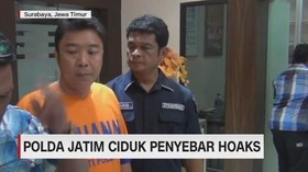 VIDEO: Polda Jatim Ciduk Penyebar Hoaks