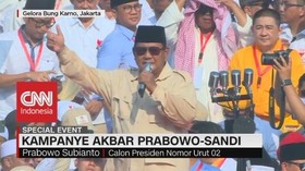 VIDEO - Prabowo: Bung, Rakyat Butuh Pekerjaan Bukan Kartu!