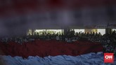 FOTO: 'Gelombang Putih' untuk Prabowo-Sandi Prabowo-Sandi kampanye terbuka di Stadion Utama Gelora Bung Karno, Minggu (7/4), dihadiri massa yang berbusana serba putih.