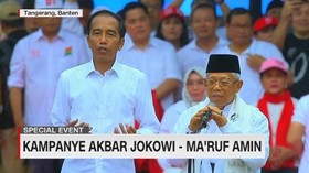 VIDEO: Kampanye Akbar Jokowi-Ma'ruf Amin