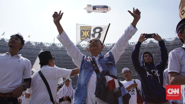 Ketua Umum Partai Demokrat SBY mengeluarkan pandangannya perihal kampanye akbar paslon nomor urut 02 Prabowo Subianto-Sandiaga Uno.