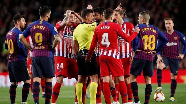FOTO: 9 Momen Heboh di Liga-liga Eropa Akhir Pekan Lalu