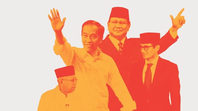 Live streaming debat terakhir di Pilpres 2019 antara Joko Widodo-Ma'ruf Amin dan Prabowo Subianto-Sandiaga Uno bisa ditonton di CNNIndonesia.com.