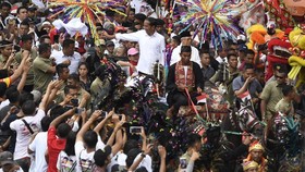 Kereta Kencana Jokowi-Ma'ruf Kendaraan Khas Indonesia