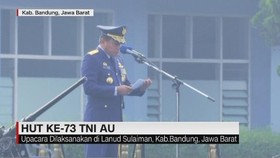 VIDEO: HUT ke-73 TNI AU di Jakarta & Bandung