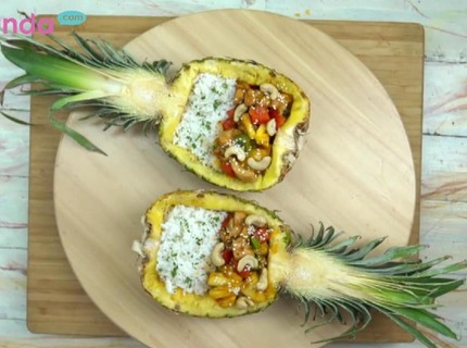 Resep Pineapple Chicken Rice, Hidangan Segar dari Thailand