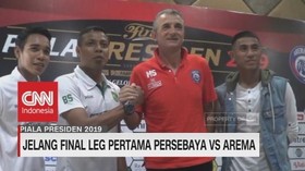 VIDEO: Final Leg I Piala Presiden Digelar di Gelora Bung Tomo