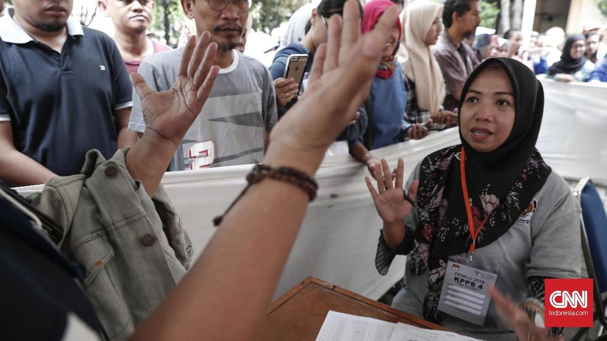 FOTO: Simulasi Pemungutan Suara Pemilu 2019