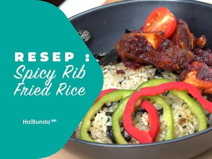 Resep Spicy Rib Fried Rice