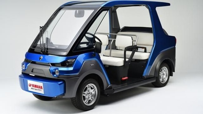 Prototipe kendaraan fuel cell dari Yamaha yang bernama YG-M FC siap diuji coba di Jepang.