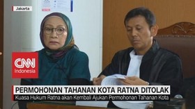 VIDEO: Majelis Hakim Tolak Permohonan Tahanan Kota Ratna