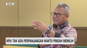 VIDEO: KPU: Tak Ada Perpanjangan Waktu Pindah Memilih