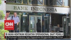 VIDEO: Bank Indonesia Tutup Kegiatan Operasional saat Pemilu