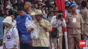 Prabowo: Kita di Ambang Kemenangan, Tapi <i>Ojo Dumeh</i>